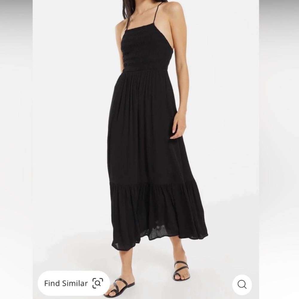 Z Supply Jazmin Halter Maxi/Midi Dress